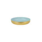 MyHome Soft Gold Mint dekoratiivne kauss, 25x25x5 cm