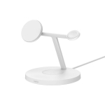 Belkin juhtmevaba laadija BOOST CHARGE PRO Qi2 3in1 magn.Charg.St.15W wh. WIZ032kqWH
