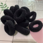 Juuksekummid, 12 tk,, Juoda 12 vnt