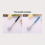 Teleskoopiline Luukere K&auml;si Seljakraabits, Roostevaba Teras, Mugav K&auml;epide.