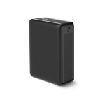Akupank Powerbank Ksix Mini Lithium Pol&uuml;meer 10 000 mAh 10 W USB-A kuni USB-C kaabel kaasas Samal ajal laadimine Must (Nano, 20 000 mAh)