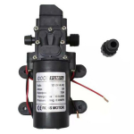 Aiaveepumbad 12V 70W DC Bomba de agua Diafragma Diafragma de alta presi&oacute;n Cebado 6L / min Boat NF