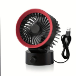Lauaventilaator USB, Juoda