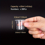 &uuml;hekordsed tassid, 50 tk, 20 ml (0,6 uncijos)
