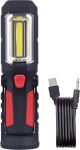 Taskulamp Lampe de Camping LED avec USB kaabel, Crochet et Aimant, Pour Voiture, Garage, Atelier