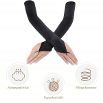 Meeste sallid, m&uuml;tsid ja kindad, naiste kindapaarid satiin klassikaline ooperifestivali peokindad, must