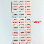 Kleebised nimega, DQ01-120PCS