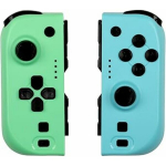 Joypads Controllers - Nintendo Switch and Switch OLED - KONIX - 8 h Battery Life - Vibration Function - Green and Blue