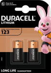 Duracell liitiumaku CR123A 3V (2 &uuml;hikut)