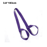 Joogakaubad, tumelilla, joogamati rihm, reguleeritav ja vastupidav puuvillase mati kandja