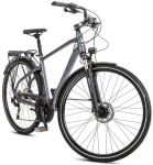 Jalgratas Romet Wagant 10 2024 28", hall/kuldne, 23