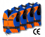 Komplekt &ndash; 4 tk. Universaalne p&auml;&auml;stevest AQUARIUS UNIVERSAL STANDARD, 100N, CE, Sinine/Oranž, XXL, 80+ kg