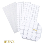 Liim, 1152 t&uuml;kki 10 mm takjakinnitusega t&auml;pid &ndash; isekleepuvad kahepoolsed kleepuvad kinnitused isetegemise projektide jaoks