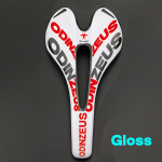 (-L&auml;ikvalge punane) Bike Carbon Sadul Ultralight Road Bike Carbon Sadul &uuml;hilduv MTB Jalgratta Ultra Light Comfort Seat Jalgrattaosad, (-Blizgus baltas raudonas)