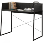 Arvutilaud modernne t&ouml;&ouml;stuslik vintage loft laud 100 cm must, usaldusv&auml;&auml;rne