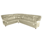 Nurgadiivan Spencer 3n3, kaetud kangaga, musta v&auml;rvi jalad