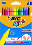 Pliiatsid BIC&ndash; Plastidecor WX.PLAST421.CBW12 EU, 945764, 12 v&auml;rvi