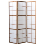 Toaruumijaotur, Shoji Paravent, 175x132 cm, Pruun