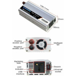 Pingemuundurid, pingemuundur auto invertermuundur 1500W 12V-220V,