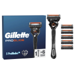 Komplekt Gillette Proglide5, pardel + raseerimisterad, 6 tk.