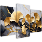 Seinapilt, Ginko Botanicalsi lilled marmorhall kuldne