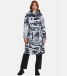 Huppa Naiste kevad-s&uuml;gis mantel MERJE, dark gray pattern