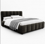 Voodi Magnate, 140x200 cm, must