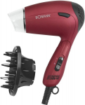 Kompaktne reisikuivati - BOMANN - HTD 8005 CB - 1300 Watt - Punane - Diffuusor ja kontsentreerija
