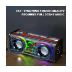 V8 L&auml;bipaistvad Bluetooth -k&otilde;larid RGB Light Wireless Field Sports Bluetooth Audio TWS subwoofer s must