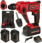 Akumetoodiline SDS l&ouml;&ouml;givajutav puurekstra 2x 24V Boxer SR-150 puurekomplektiga