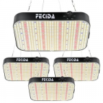 LED kasvuvalgusti FECiDA GL-CR600, 6000 lm, 65 W, 4 tk.