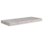 vidaXL seinariiul, betoonhall, 60 x 23,5 x 3,8 cm MDF