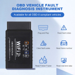 327 Elms V1.5 WIFI OBD2 skanner WIFI Auto ODB2 ELM327 V1.5 WIFI Android/IOS OBD 2 OBD2 automaatse diagnostika t&ouml;&ouml;riista jaoks