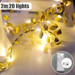 LED pajulehe viinapuude valguskett