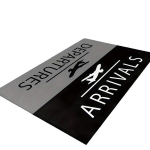 Lennuk Logo Vaip P&otilde;randale,  120 cm x 160 cm / 47,24 colio x 63 colio