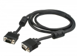 VGA kaabel - GEMBIRD - CC-PPVGA-6B - 1,8 m - Must - HD15 M/M