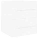 vidaXL valamukapp, valge, 41 x 38,5 x 48 cm, puitlaastplaat