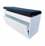 Jalatsiriiul Fluxar SC-1288 43x80x30 cm Valge