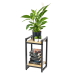 Vertico 65 cm metallist lillestatiiv - must lillestatiiv