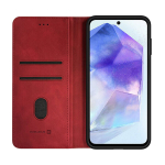 Evelatus Samsung Galaxy A55 Telefoni raamat&uuml;mbris Punane