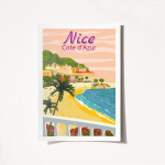 Plakat Nice Cote D' Azur &ndash; 1997