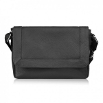 Naiste v&auml;ike nahast &otilde;larihmaga kott must Paolo Peruzzi E-35-BL