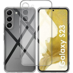 Samsung Galaxy S23 kate - Silikoongeel TPU l&auml;bipaistev pehme ultra &otilde;huke kaitse Phonillico&reg;