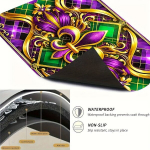 Mardi Gras teemaline pliidikate, kuumakindel k&ouml;&ouml;gimatt