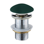 Mexen &uuml;mmargune click-clack ventiil, tumeroheline keraamiline matt - 79910-01