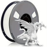 PLA Filament 3D Printerile,  PLA, balta.