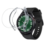 Samsung Galaxy Watch 6 Classic 47mm kompatible kate - Kaitsev k&otilde;va l&auml;bipaistev korpus koos karastatud klaasiga Phonillico&reg;