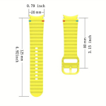 20mm Silikoonist paelad Samsung Galaxy Watch 7, 6, 5