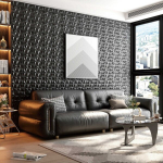 Veekindlad 3D PVC Seinapaneelid, 30 vnt (popierinės dėžutės pakuotė)