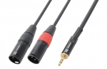 PD-Connex CX70-1 kaabel 2x XLR &ndash; 3,5 mm stereo 1,5 m, CX70